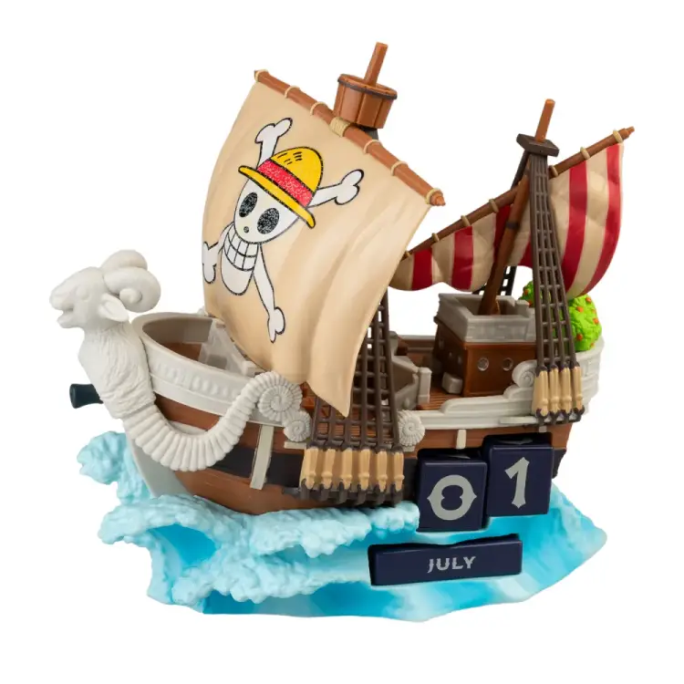 Grupo Erik - ONE PIECE NETFLIX - Going Merry - Resin 3D Perpetual Calendar