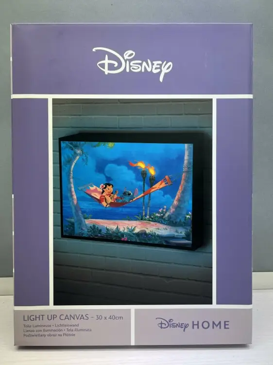 Pyramid - LILO & STITCH - Hammcock - Light Canvas 30x40 Cm