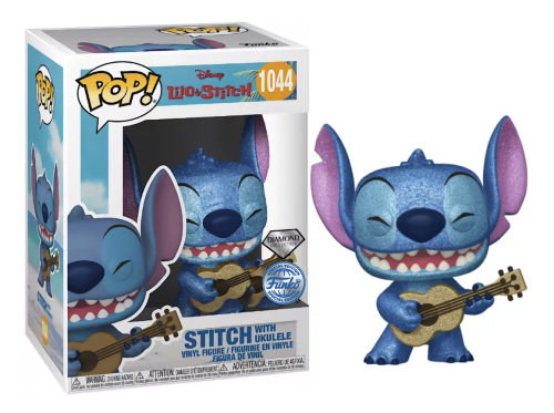 Funko - LILO & STITCH - POP N° 1044 - Stitch with Ukulele (Diamond)