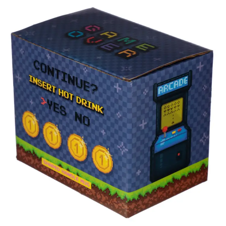 Puckator - GAME OVER - Joystick & Pixels - Mug with 3D Handle13,5oz