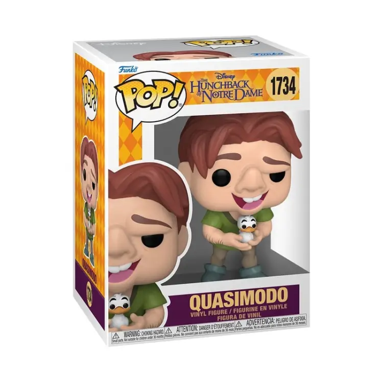 Funko - HUNCHBACK OF NOTRE DAME - POP Disney N° 1734 - Quasimodo with bird