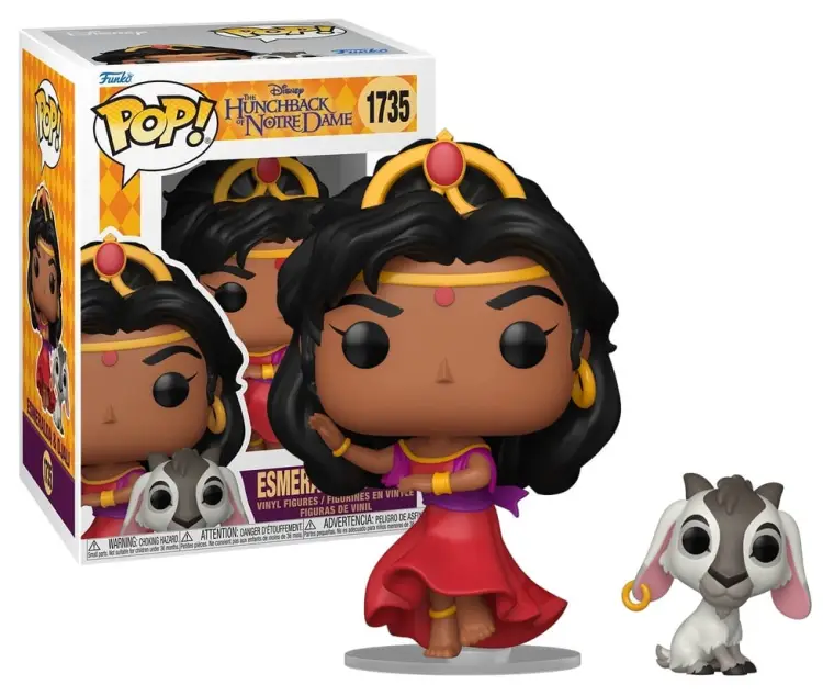 Funko - HUNCHBACK OF NOTRE DAME - POP & Buddy N° 1735 - Esmeralda & Djali