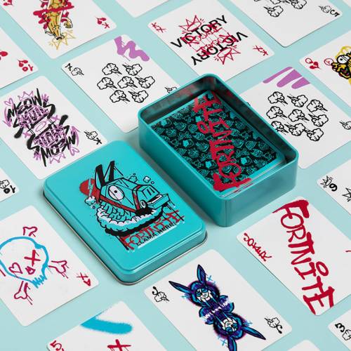 Paladone - FORNITE - Llama here! - Playing Cards in a Tin