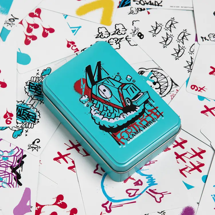 Paladone - FORNITE - Llama here! - Playing Cards in a Tin