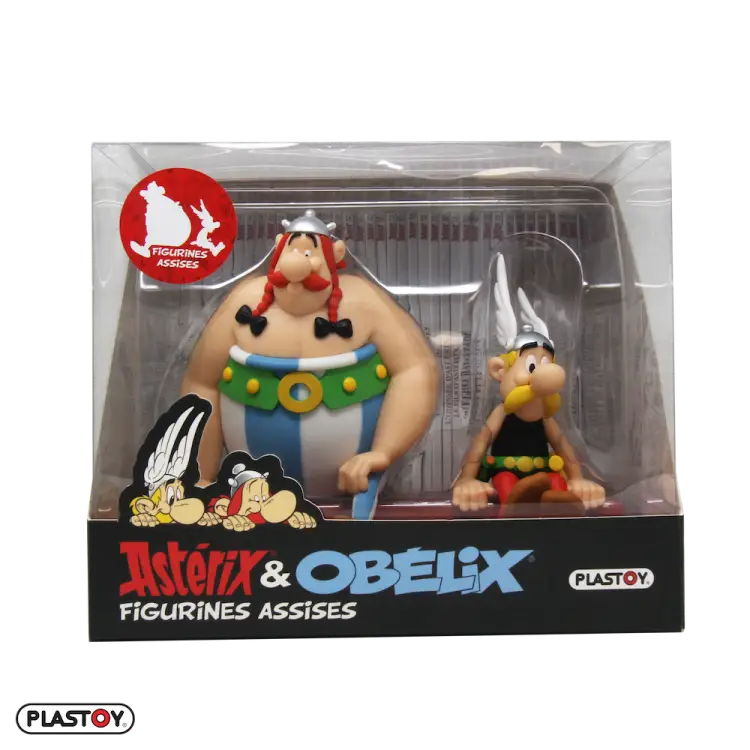Plastoy Asterix i Obelix - Asterix - Figurka siedząca