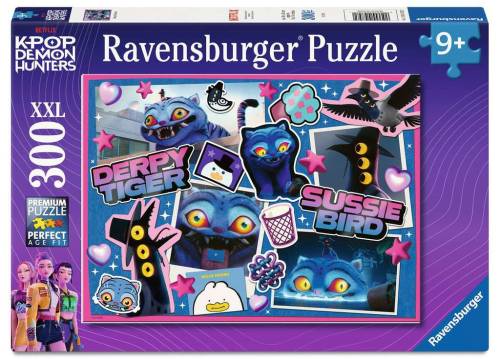 Ravensburger K-POP DEMON HUNTERS - Derpy & Sussie - Puzzle 300 Elementów