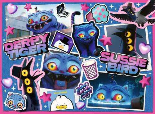Ravensburger K-POP DEMON HUNTERS - Derpy & Sussie - Puzzle 300 Elementów