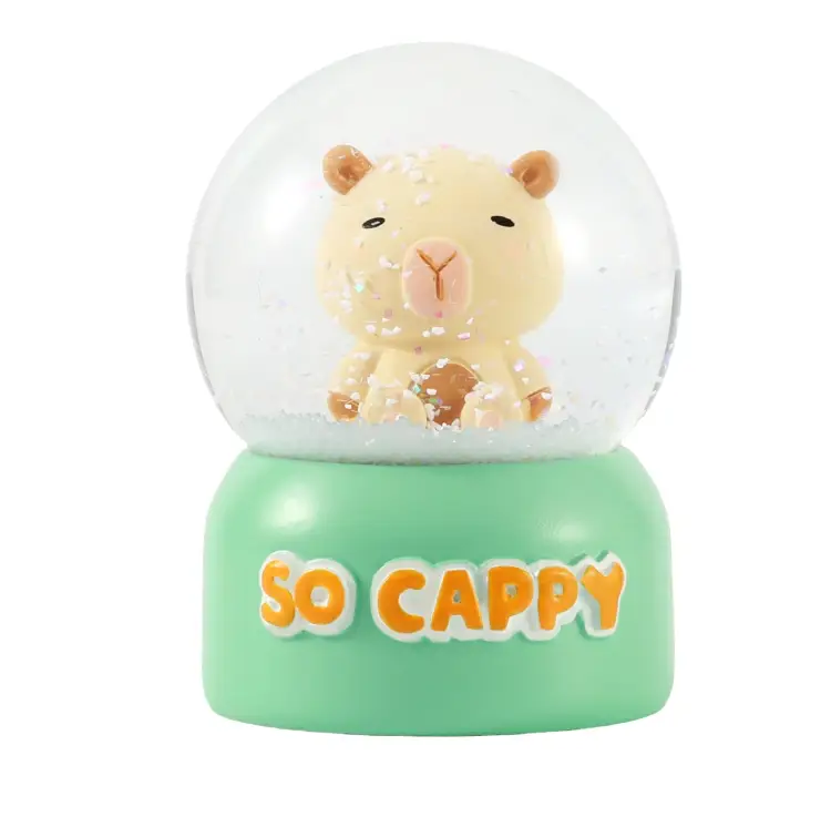ITotal - KAWAII - Capybara - Snow Globes