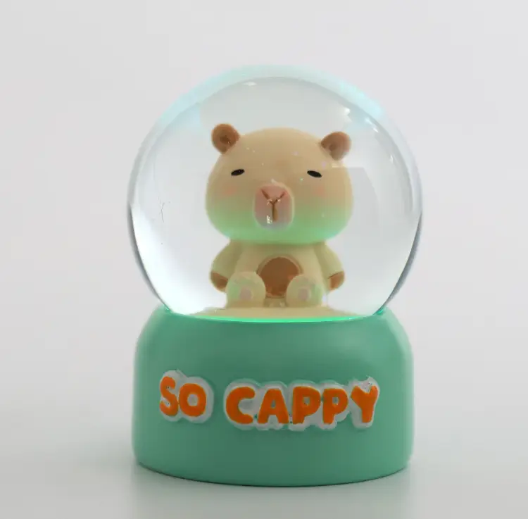 ITotal - KAWAII - Capybara - Snow Globes