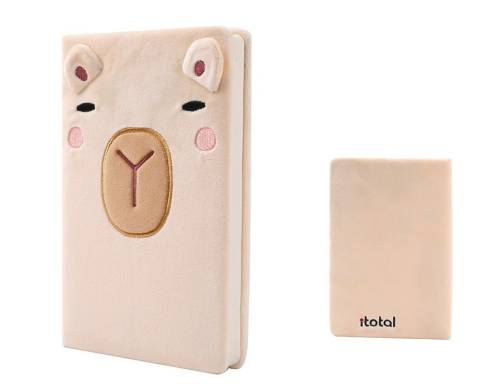ITotal - KAWAII - Capybara - Plush Notebook
