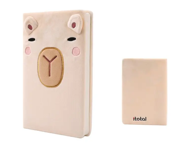 ITotal - KAWAII - Capybara - Plush Notebook