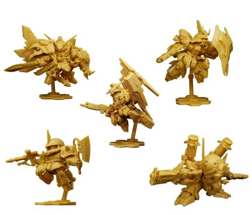 Banpresto - GUNDAM - Superior Define Wave 2 -  Assortiment 10 Figurine 2.54cm