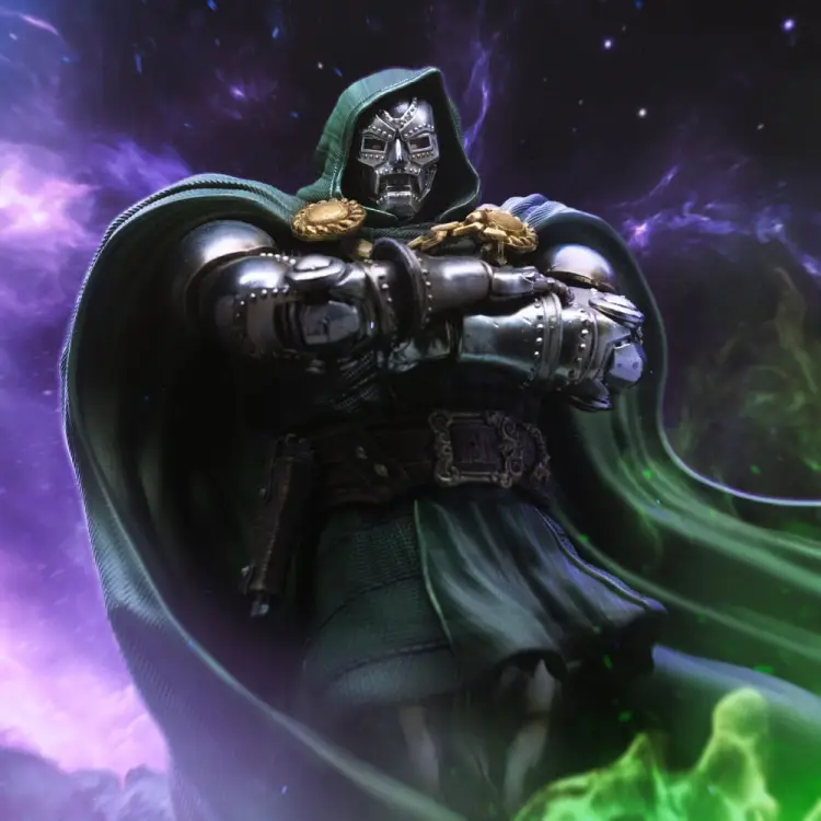 Iron Studios Marvel Legends - Doctor Doom - The Infinity Gauntlet Diorama Statue 1/10 30 cm