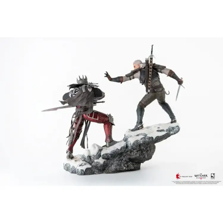 The Witcher 3: Wild Hunt Statue 1/6 Diorama Geralt vs Eredin 50 cm Wiedźmin