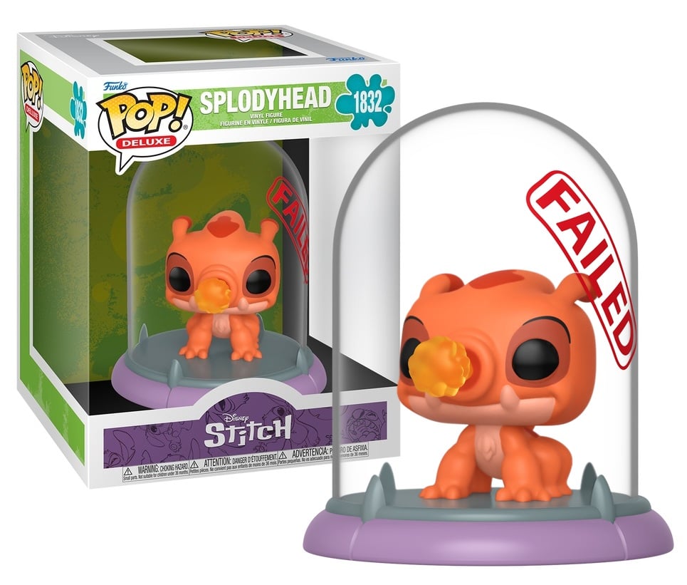 Funko POP! Deluxe: Disney - Lilo Stitch Experiments - Slopyhead #1832